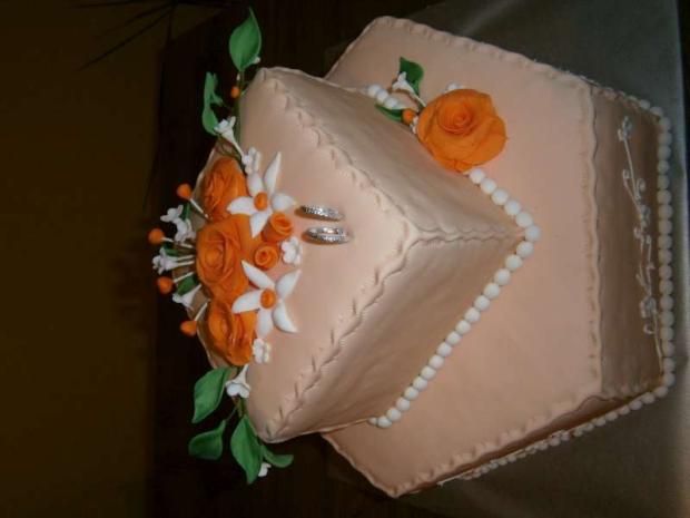 svadobná, torta, Svadobné torty, kajzuzu, 1