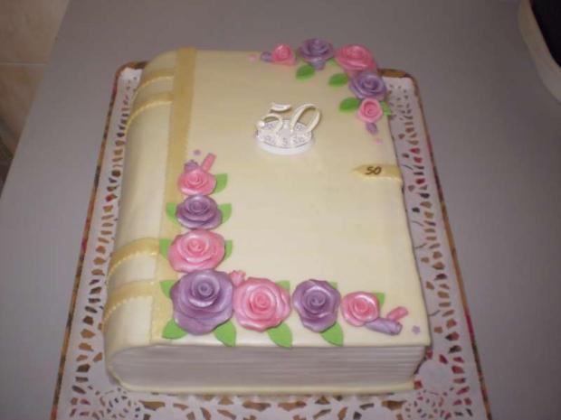 Zlatá kniha, torta, Narodeninové torty Zlatá kniha, torta, Narodeninové torty, stankad, 1
