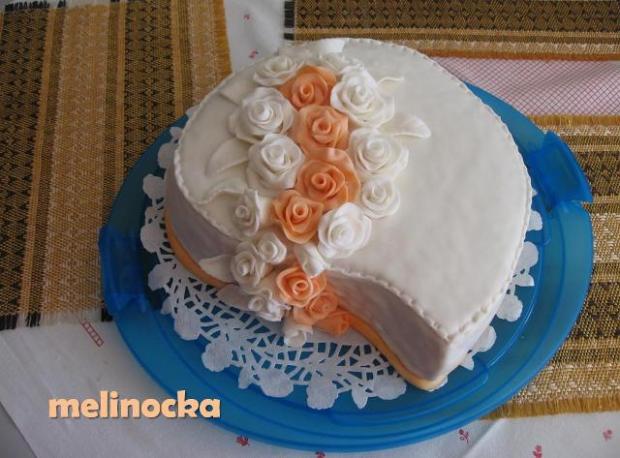 Narodeninová slza s ružami, torta, Narodeninové torty Narodeninová slza s ružami, torta, Narodeninové torty, melinocka, 1