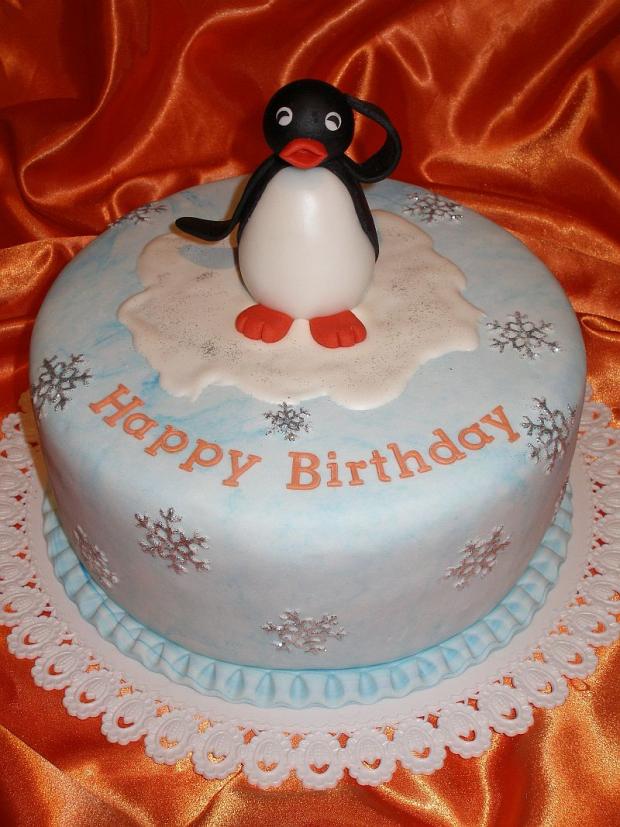 Pingu, torta, Narodeninové torty Pingu, torta, Narodeninové torty, KatkaRF, 1