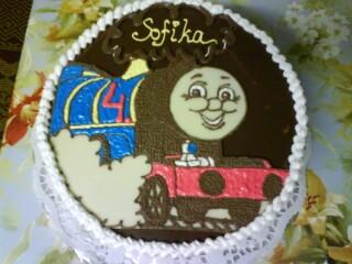 Pre Sofinku, torta, Torty autíčka, vláčiky, Sissy, 1