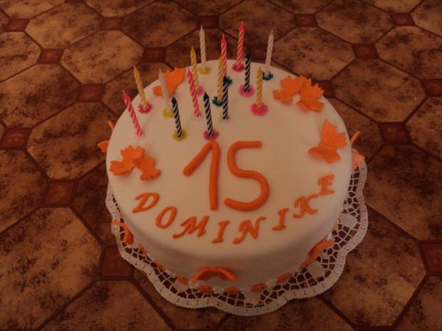 K 15. narodeninám, torta, Iffka, 1