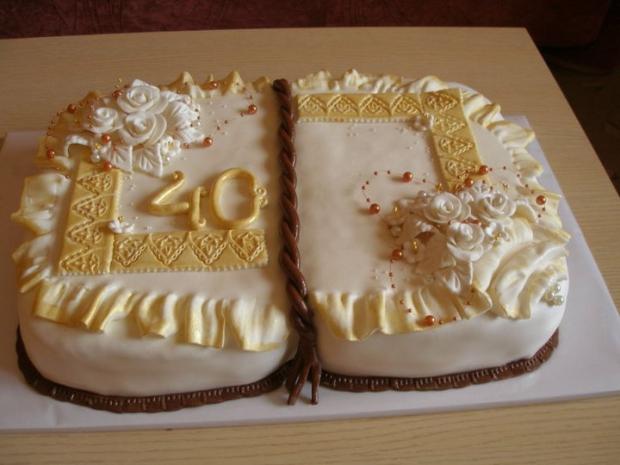 otvorená kniha 1, torta, Narodeninové torty, Magdalienka, 1