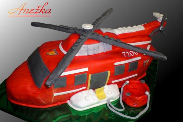 lego-vrtulník, torta, Torty autíčka, vláčiky lego-vrtulník, torta, Torty autíčka, vláčiky, anezkatvm, 1