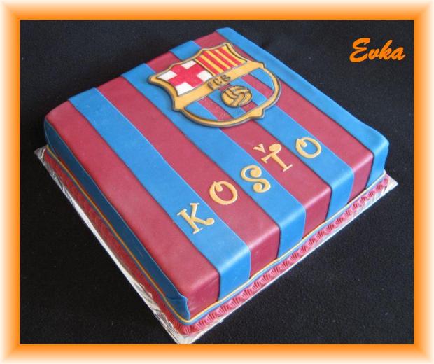 FC Barcelona, torta, Športové torty, stanikovaeva, 1