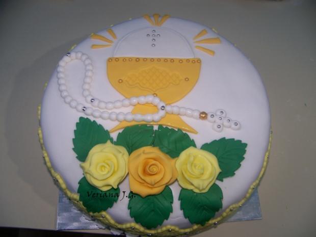 prve sv.prijimanie, torta, Torty na cirkevné sviatky, jarkag3, 1