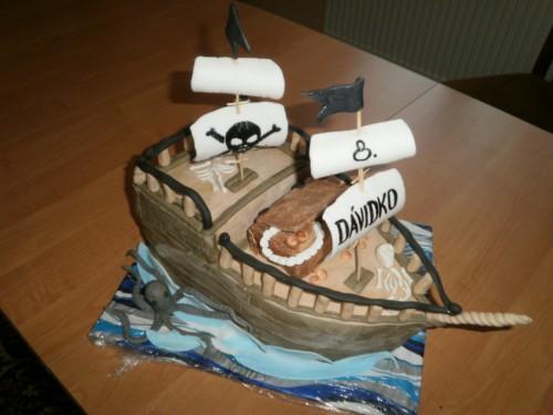 piratska, torta, Ostané torty pre deti piratska, torta, Ostané torty pre deti, SILWIA 21, 1