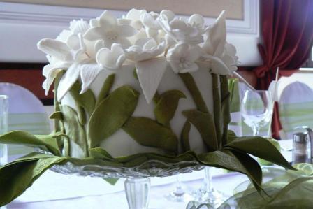 svadobná-kvety, torta, Svadobné torty, yankaS, 1
