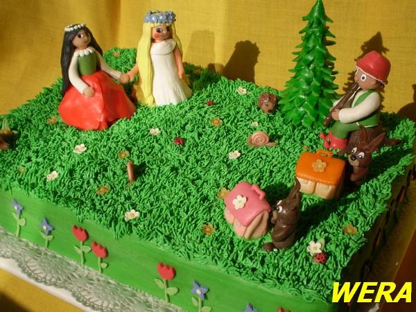 pohádkový dort, torta, Rozprávkové torty pohádkový dort, torta, Rozprávkové torty, WERA, 1