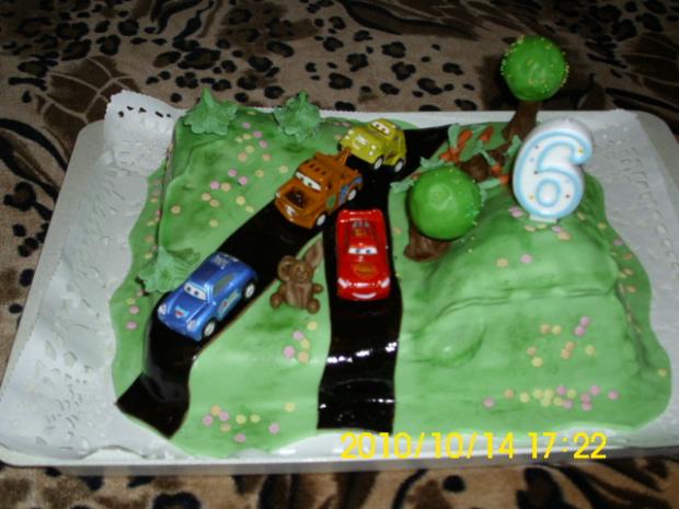Pre malého suseda, torta, Torty autíčka, vláčiky, JanaM, 1