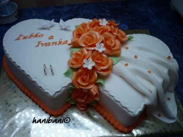 dvojsrdce svadobné, torta, Svadobné torty dvojsrdce svadobné, torta, Svadobné torty, hanibani, 1