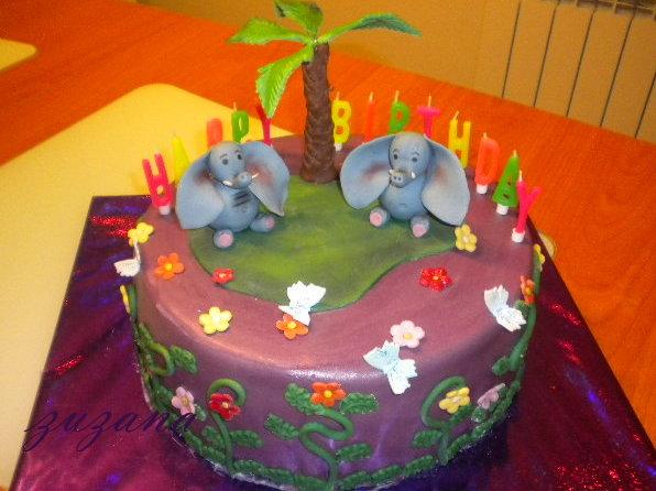 narodeninová, torta, Torty so zvieratkami narodeninová, torta, Torty so zvieratkami, edita155, 1
