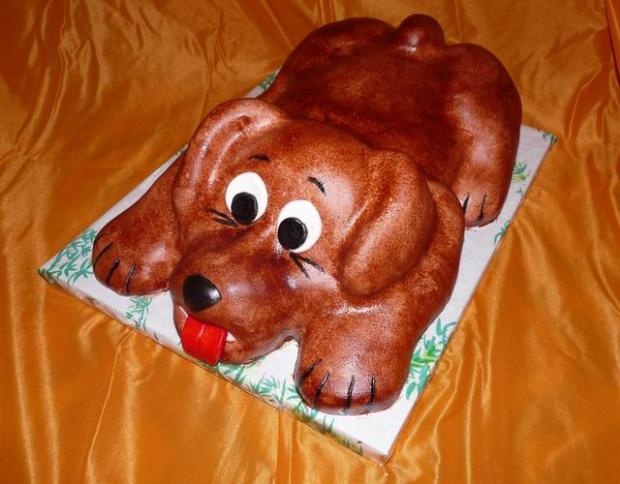 Pes?, torta, Torty so zvieratkami Pes?, torta, Torty so zvieratkami, silviar, 1