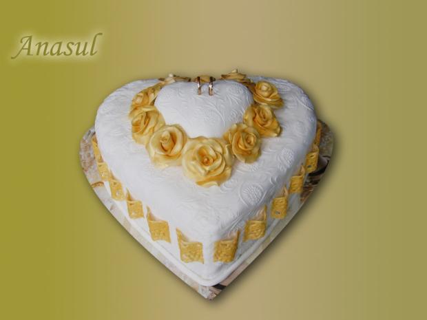 svadobné srdce, torta, Svadobné torty svadobné srdce, torta, Svadobné torty, anasul, 1