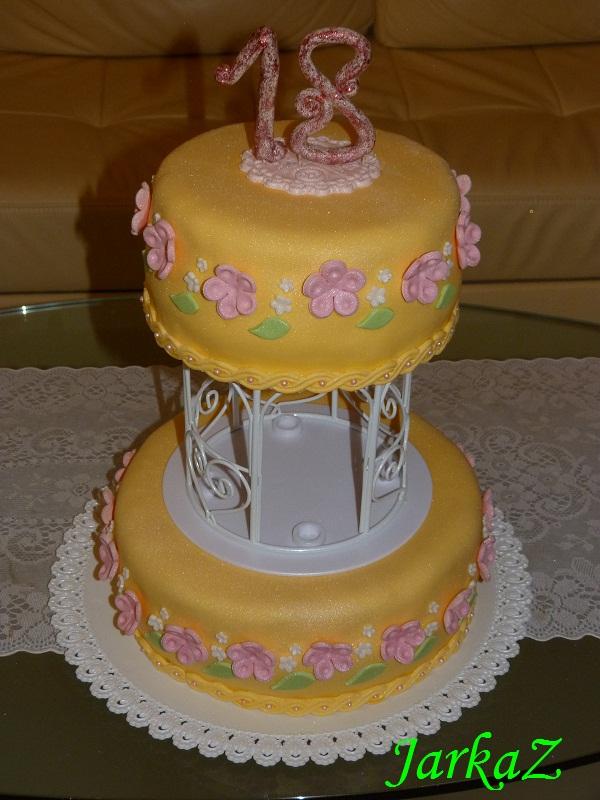 Pre dcéru k "18" narodeninám, torta, Narodeninové torty Pre dcéru k "18" narodeninám, torta, Narodeninové torty, JarkaZ, 1