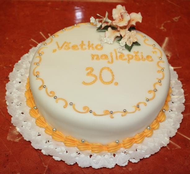 S orchideou, torta, Narodeninové torty S orchideou, torta, Narodeninové torty, Lillyyyyyy, 1
