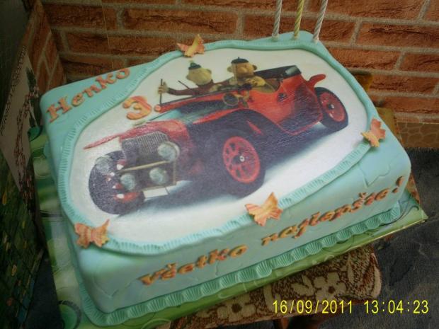 S jedlou oblatkou Pat a Mat, torta, Ostané torty pre deti, olinockaaa, 1