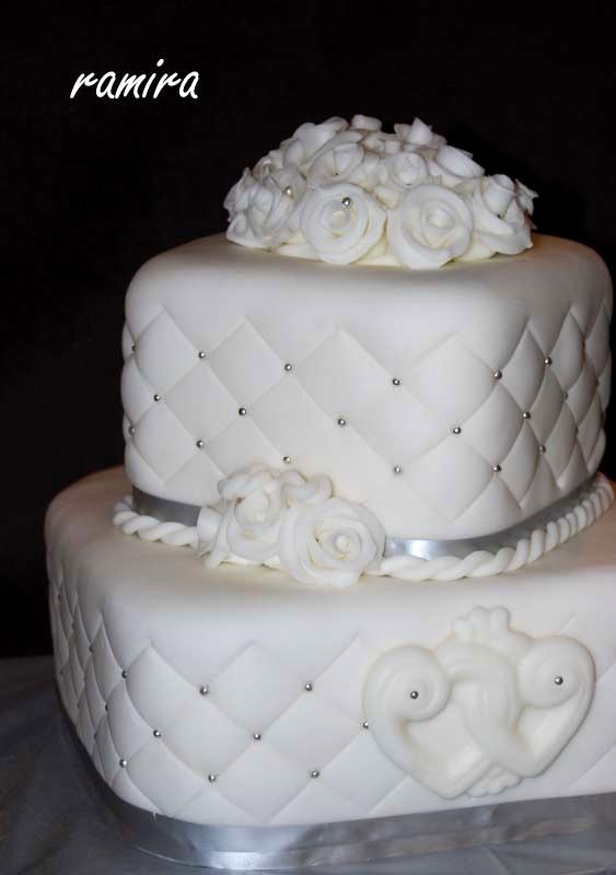 svadobná, torta, Svadobné torty, ramira, 1