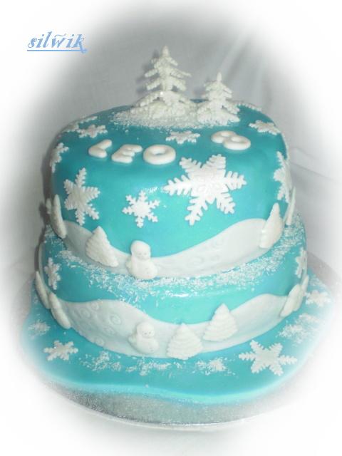 Zasnežená tortička, torta, Ostané torty pre deti Zasnežená tortička, torta, Ostané torty pre deti, silwik, 1