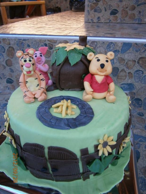 Macko Poo, torta, Rozprávkové torty Macko Poo, torta, Rozprávkové torty, denisak77, 1
