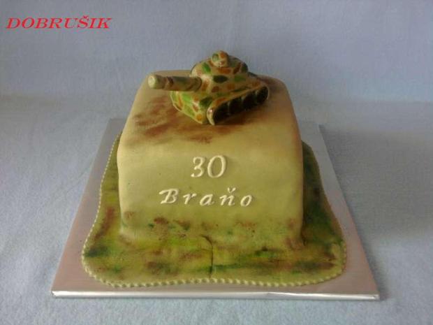 Pre vojaka, torta, Narodeninové torty Pre vojaka, torta, Narodeninové torty, Dobrusik, 1