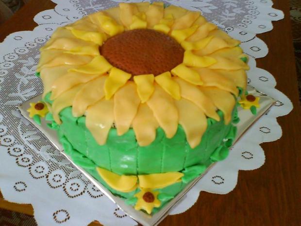 slnečnica, torta, Narodeninové torty slnečnica, torta, Narodeninové torty, mazda, 1