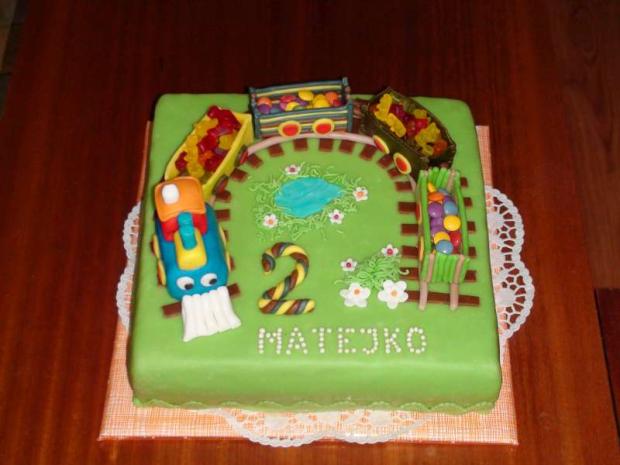 pre vnúčika Matejka, torta, Torty autíčka, vláčiky pre vnúčika Matejka, torta, Torty autíčka, vláčiky, Maria60, 1