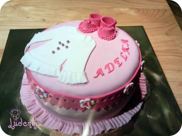Krstinová, torta, Torty na krstiny Krstinová, torta, Torty na krstiny, Ludenka, 1