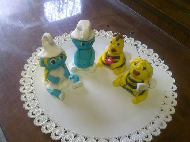 marcipánové postavičky, torta, Torty so zvieratkami, Anna M 1, 1