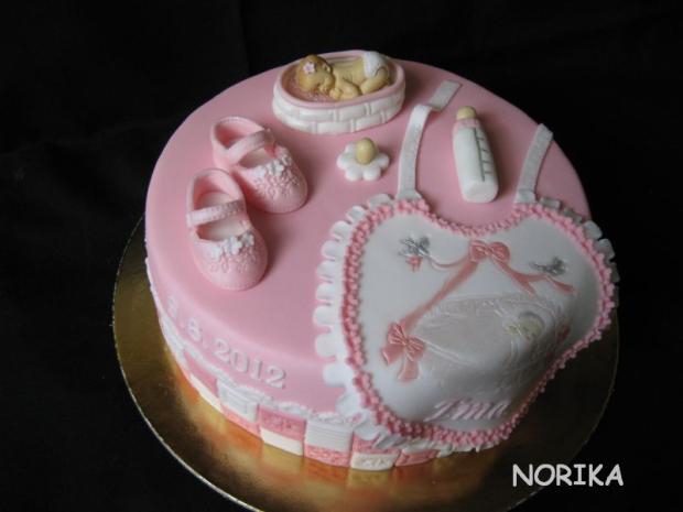 Pre Emu, torta, Torty na krstiny, norika, 1