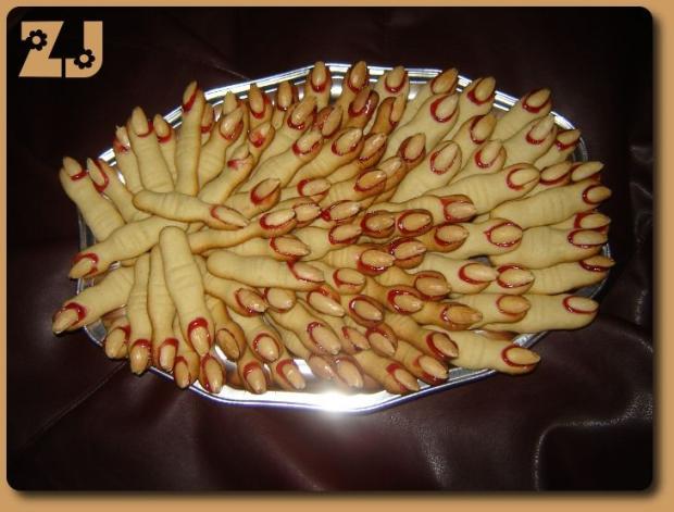 Bosorkine prsty, torta, Zákusky Bosorkine prsty, torta, Zákusky, kovka, 1