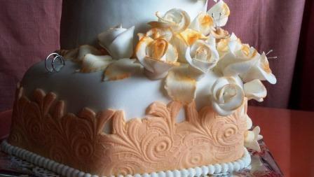 Iný pohľad, torta, Svadobné torty, elena.durkovska, 1