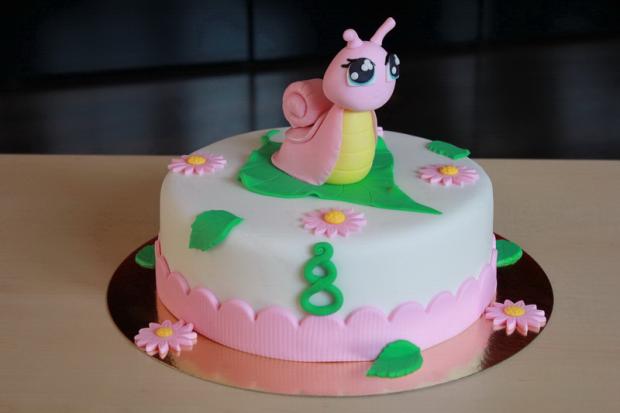 Slimáčik Little Pets Shop, torta, Torty so zvieratkami Slimáčik Little Pets Shop, torta, Torty so zvieratkami, jazvinka, 1