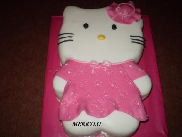 Hellou Kitty 4, torta, Rozprávkové torty, Merrylu, 1