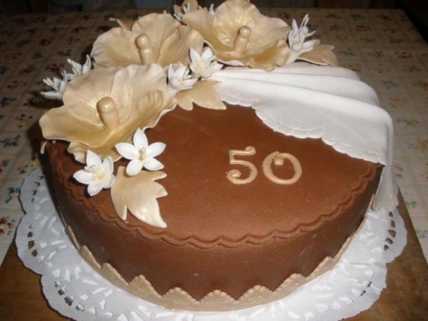 čokoládová na 50, torta, Narodeninové torty, tara19, 1