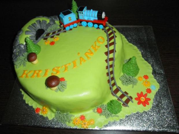 Kristiánkovi, torta, Torty autíčka, vláčiky, Jana26, 1