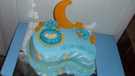 Mesiačiková, torta, Torty na krstiny Mesiačiková, torta, Torty na krstiny, martusa29, 1