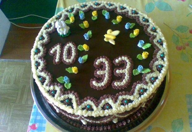 gulata k narodeninám, torta, Narodeninové torty, zabacka, 1