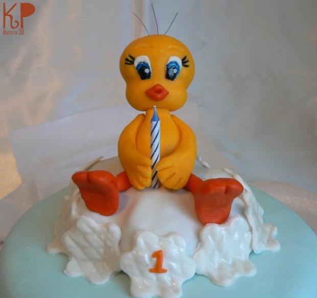 TWEETY detail, torta, Rozprávkové torty TWEETY detail, torta, Rozprávkové torty, batora30, 1