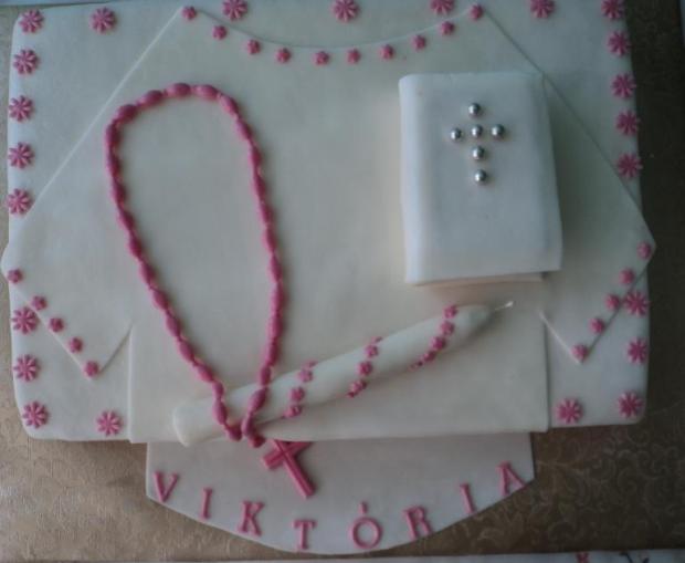 Košieľka k PSP, torta, Torty na cirkevné sviatky, Edita66, 1