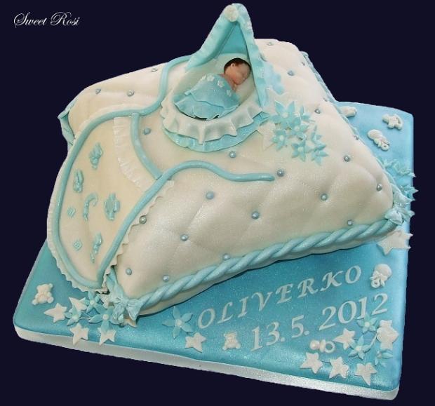 Na krst - s bábätkom, torta, Torty na krstiny Na krst - s bábätkom, torta, Torty na krstiny, Sweet Rosi, 1