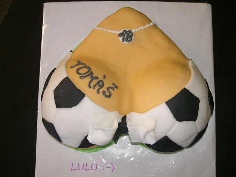 pre futbalistu, torta, Torty pre dospelých *, tomova, 1