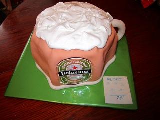 pivový pohár, torta, Netradičné torty, babulik, 1