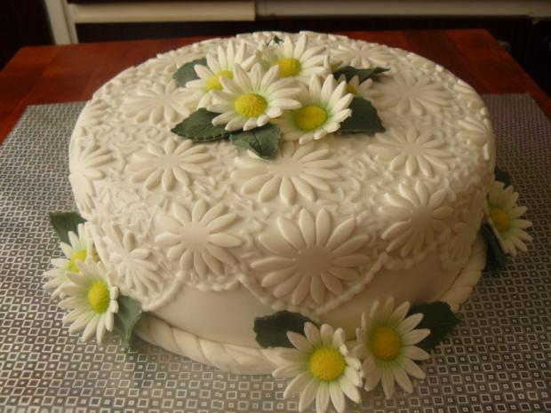 svadobná margarétková, torta, Svadobné torty svadobná margarétková, torta, Svadobné torty, MarikaFa, 1