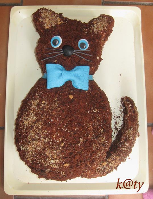 kocurik, torta, Torty so zvieratkami kocurik, torta, Torty so zvieratkami, zivoth, 1