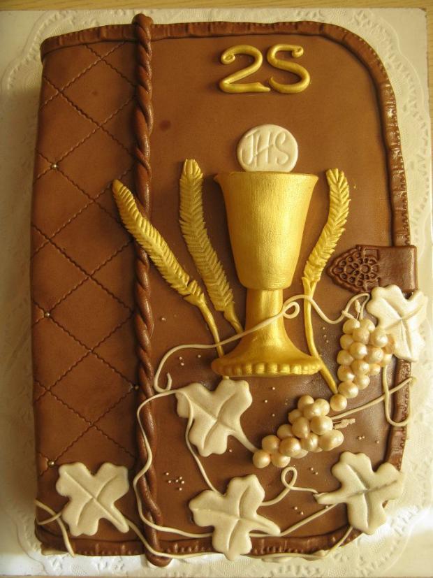 Výročie vysviacky1, torta, Torty na cirkevné sviatky, Magdalienka, 1