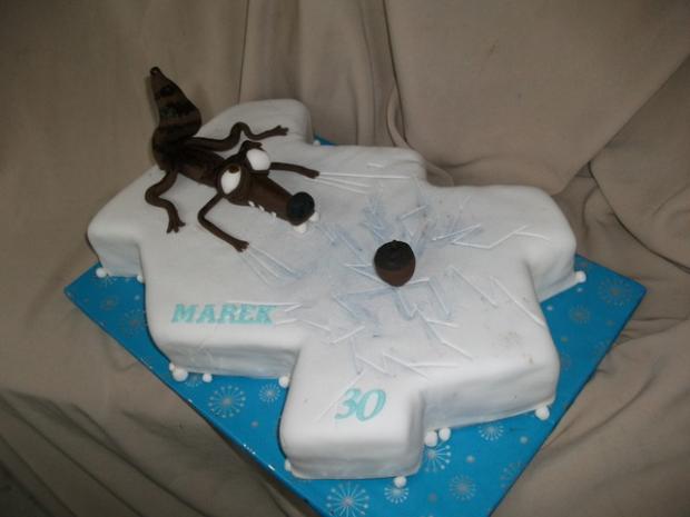 Veverička Scrat , torta, Torty so zvieratkami Veverička Scrat , torta, Torty so zvieratkami, Alenik, 1