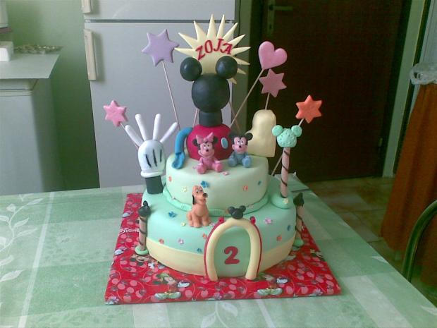 Mickey Mouse Clubhouse, torta, Rozprávkové torty, hajduovaandrea, 1
