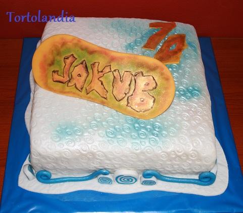 Snowboard, torta, Ostané torty pre deti Snowboard, torta, Ostané torty pre deti, Aderiarleen, 1