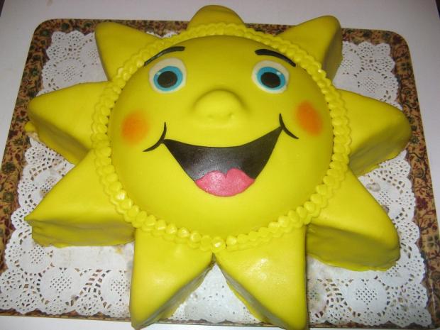 slniečko, torta, Ostané torty pre deti, katuska8057, 1